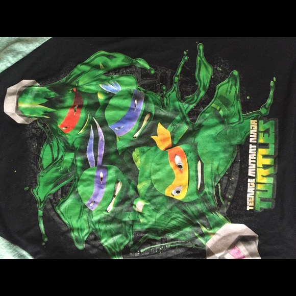 Teenage mutant ninja turtles pajama shirt - Picture 2 of 2